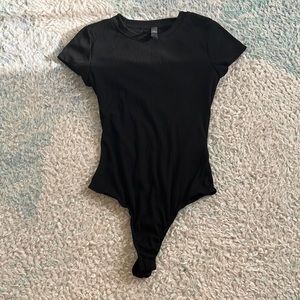 Francesca’s Black Bodysuit